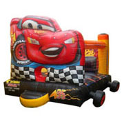 inflatable World of Cars bouncer Lightning McQueen
